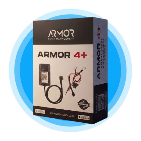 ARMOR Asset Central™ A box with a white background, a black and white logo, and the words 'ARMOR Asset Central' and 'ARMOR'