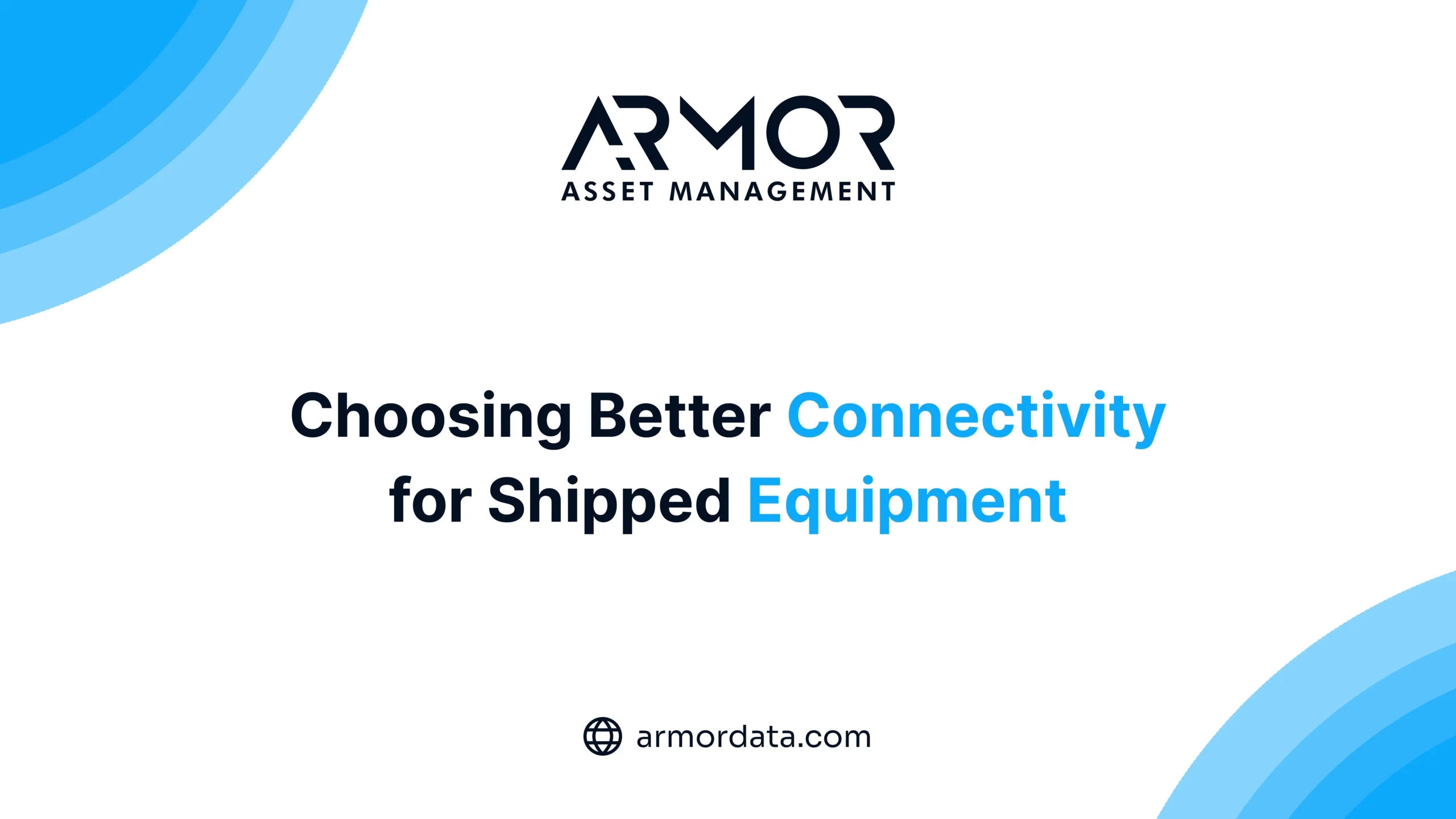 How Manufacturers Choose Connectivity for Equipment They Ship