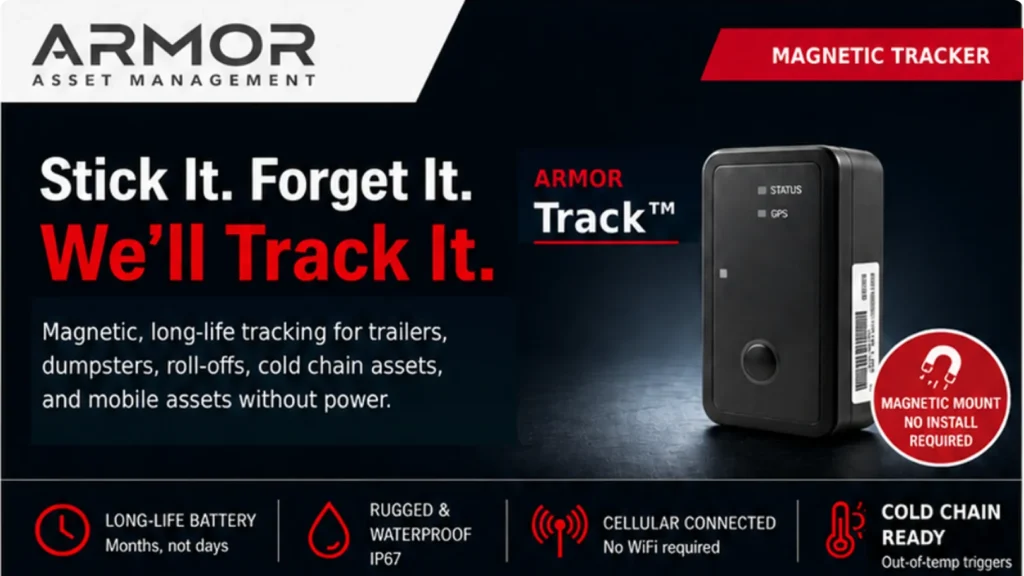 ARMOR Track™ Magnetic Tracker flyer