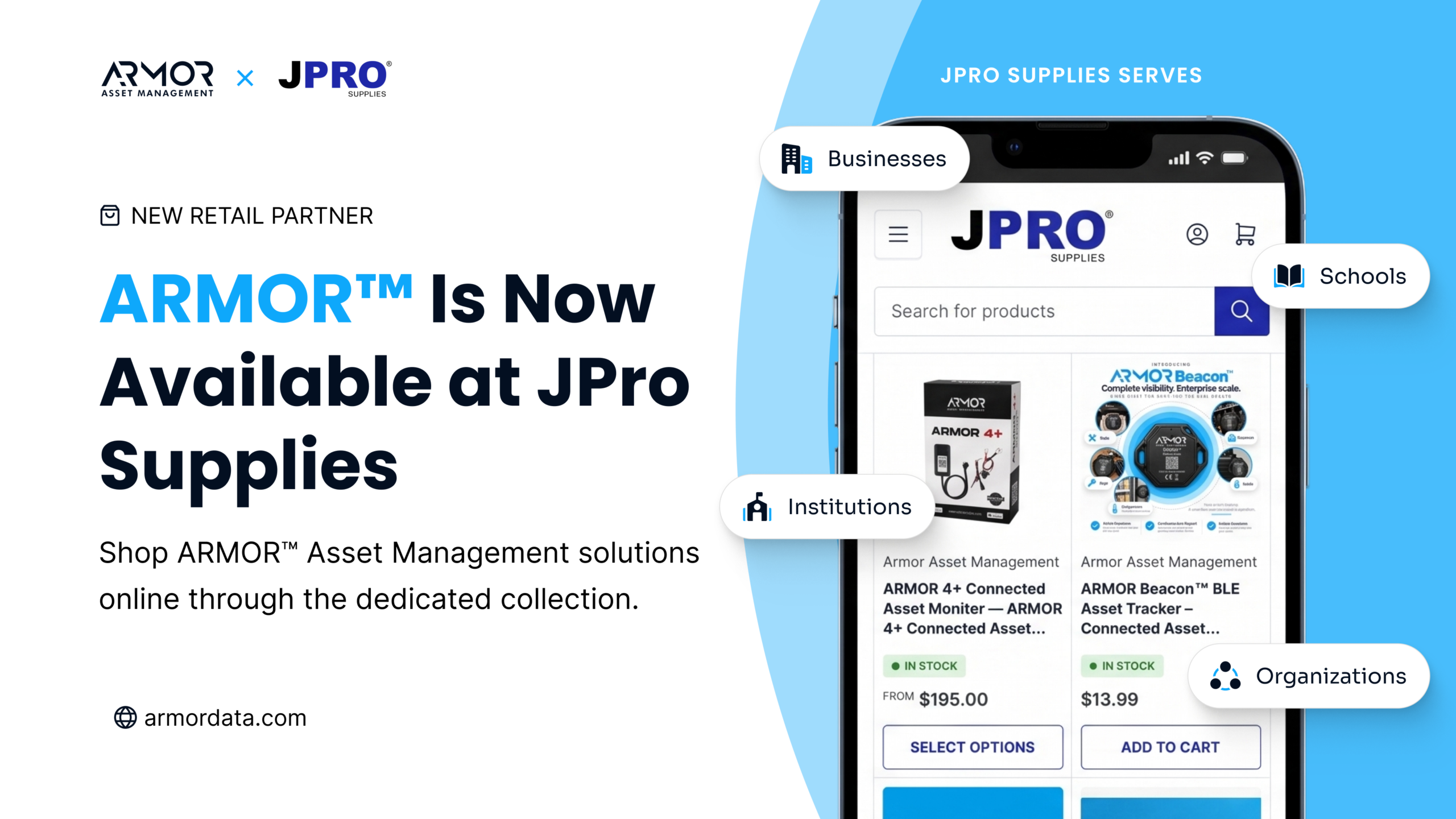 Approved ARMOR™ Now at JPro Supplies Featured Image V3